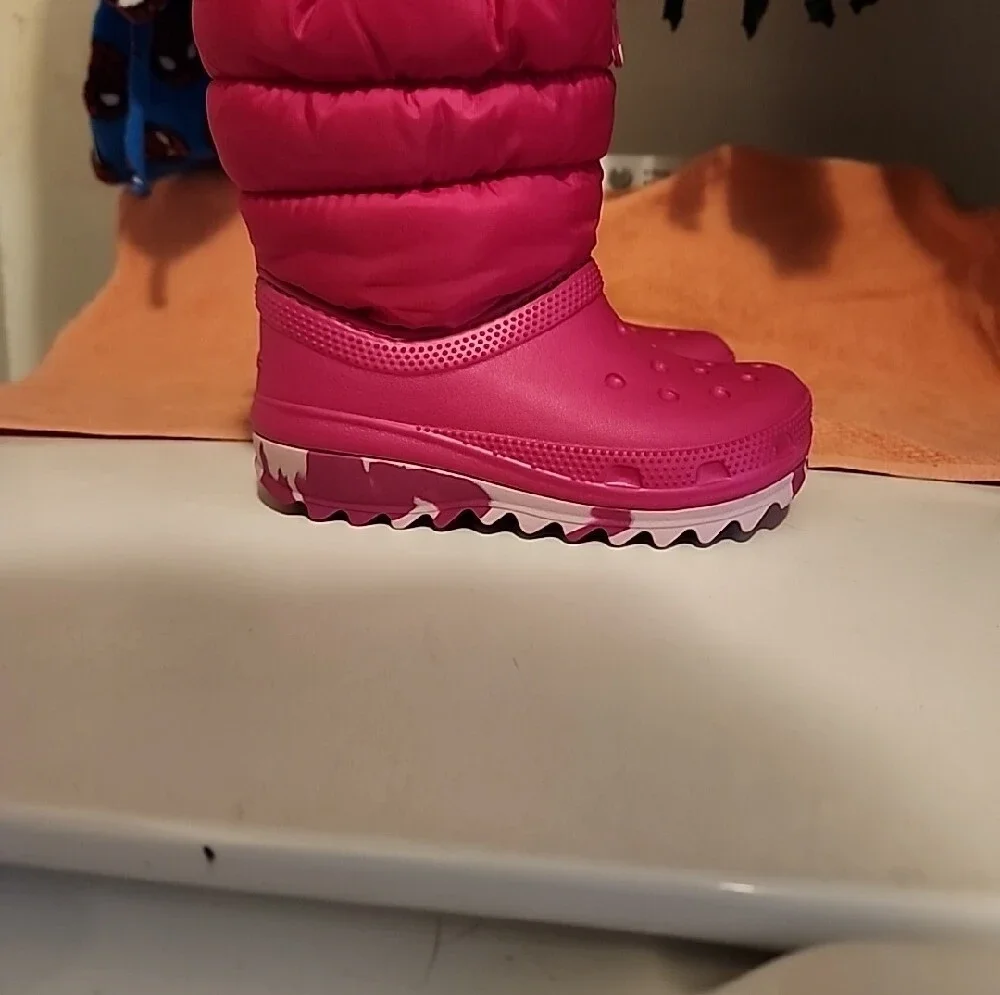 Croc Kids Classic Neo Puff Boots